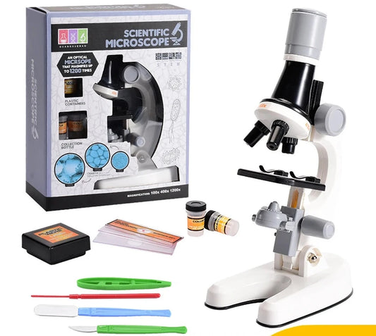 Microscope pour Enfants - Kit d'Expérience Scientifique - Objetopia
